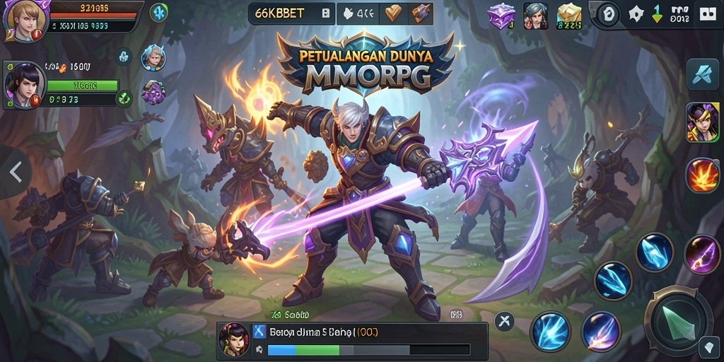 Tampilan gameplay seru dalam 66KBET yang penuh aksi dan petualangan.