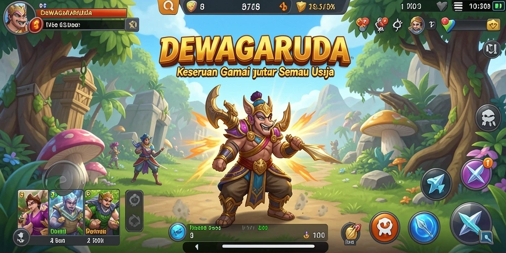Tampilan menarik DEWAGARUDA dengan gameplay yang menyenangkan.