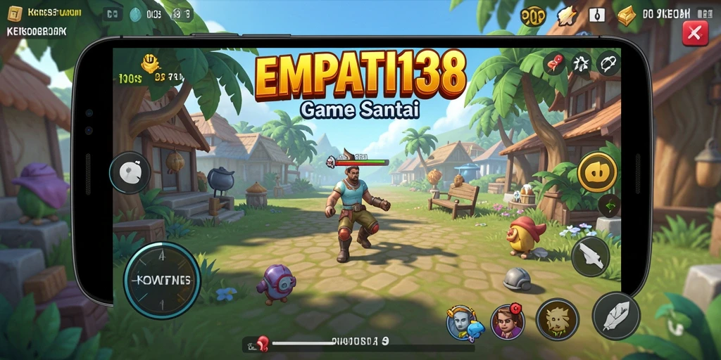 Gambaran gameplay seru dan santai dalam EMPATI138.