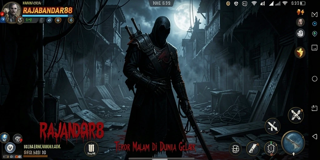 Tampilan menakutkan dari gameplay RAJABANDAR88 yang menyeramkan.