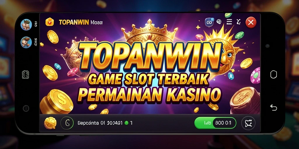 Tampilan gameplay menarik dari game Slot TOPANWIN yang seru.