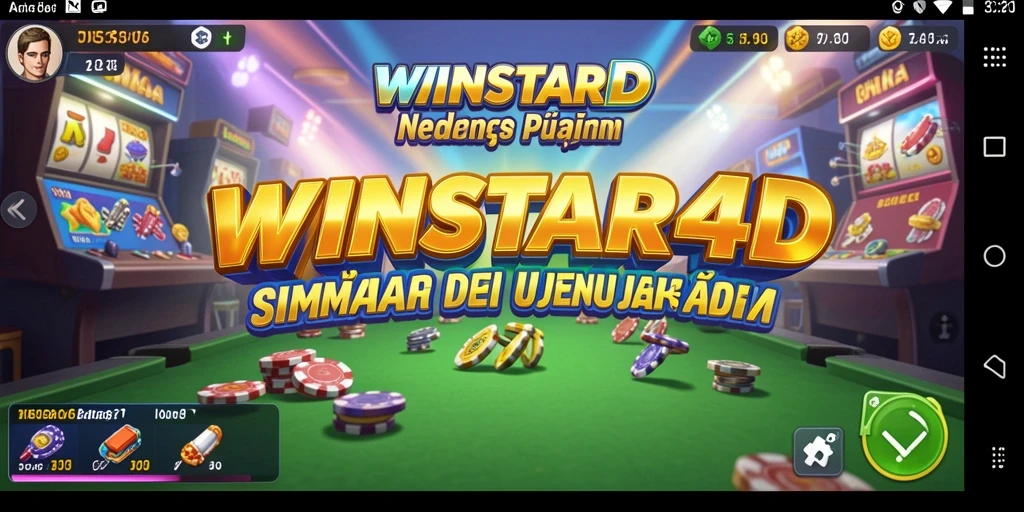 Tampilan gameplay WINSTAR4D yang menarik dalam simulasi yang mendebarkan.